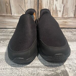 Skechers Men's Black Mesh Slip-On Loafers Hands Free Size 11